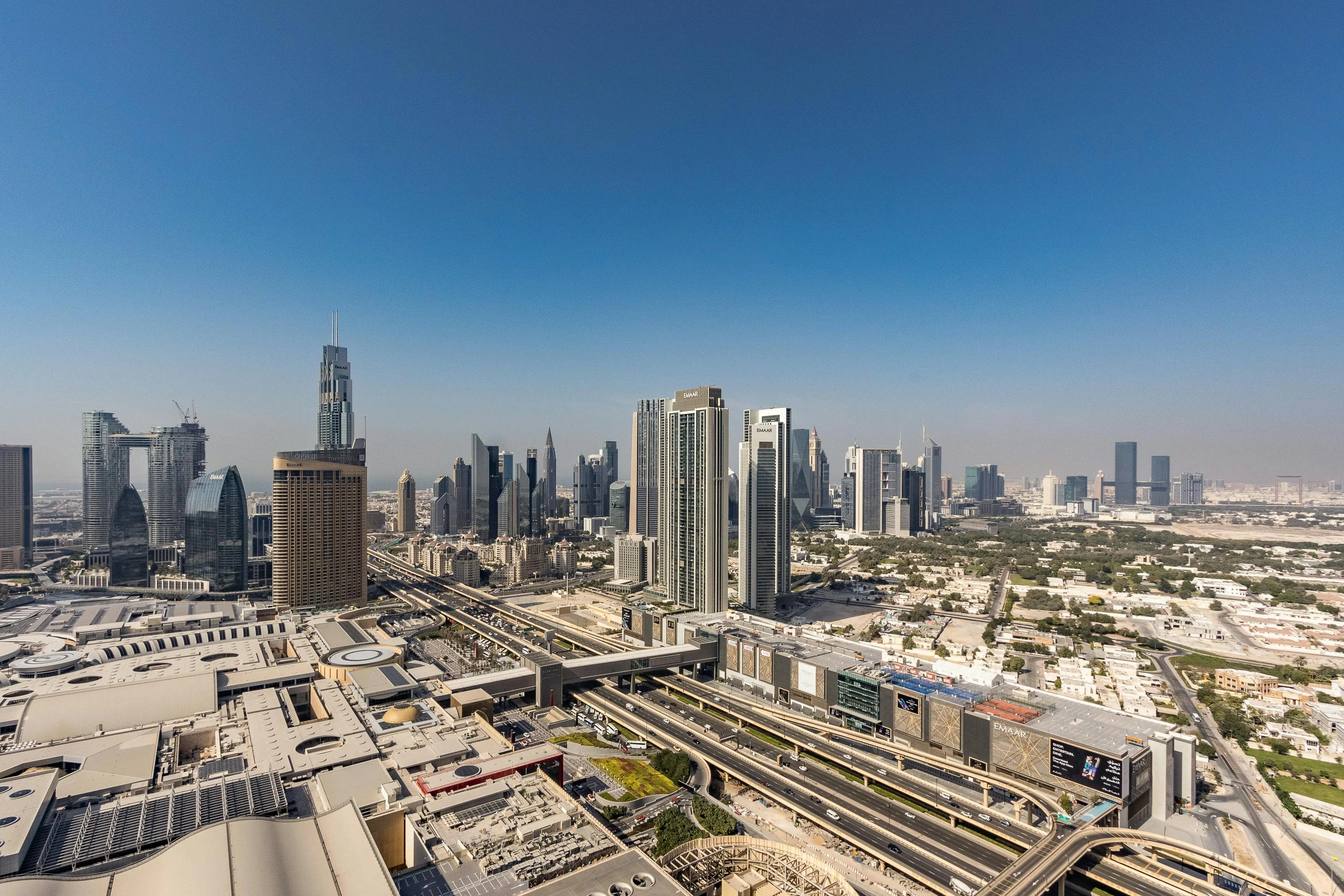 Skyline de Dubaï de jour