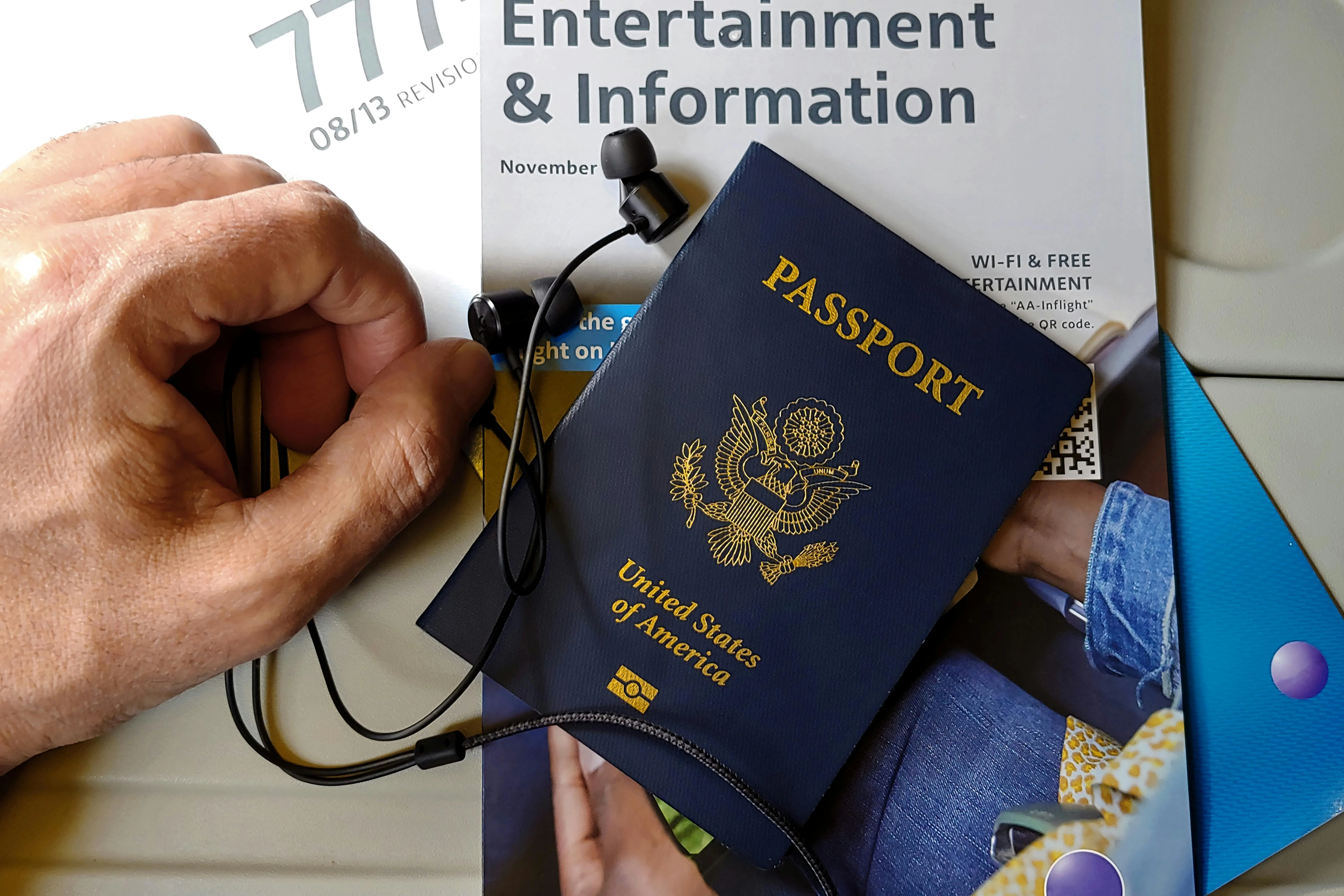 Professional visa and passport documents for Dubai immigration