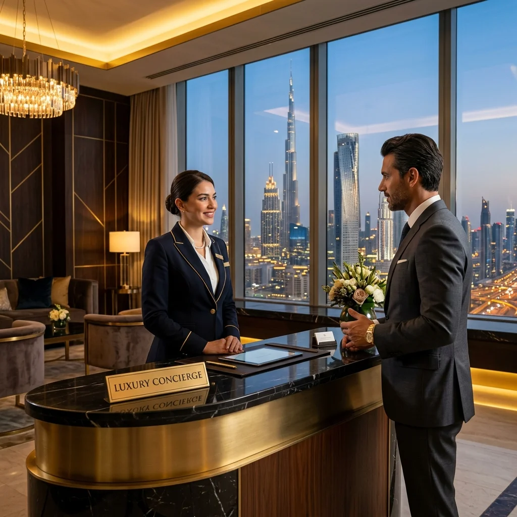 Package Business VIP à Dubaï avec service de conciergerie premium